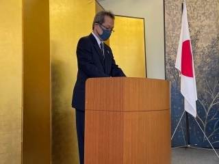 叙勲伝達式写真1