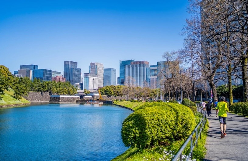 皇居を回るコース